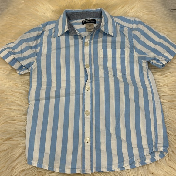 Baby GAP & OshKosh B’Gosh Half-Sleeve Button Down Shirts Size 4T - Picture 8 of 11